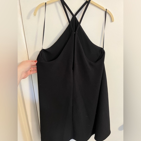 Lulus Black Halter Swing Dress - Picture 2 of 3